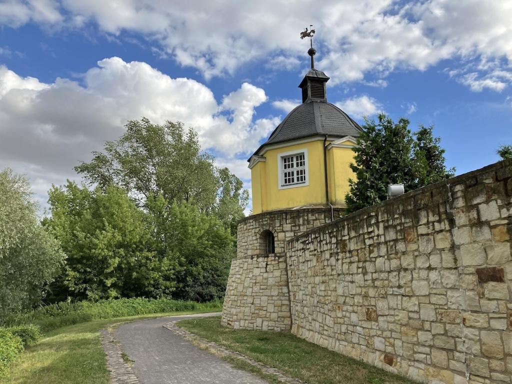 "Ferienwohnung Am Schloss" - Ferienwohnung Mit Blick Auf Das Barbyer Schloss, 5 Gehminuten Bis Zur Elbe المظهر الخارجي الصورة